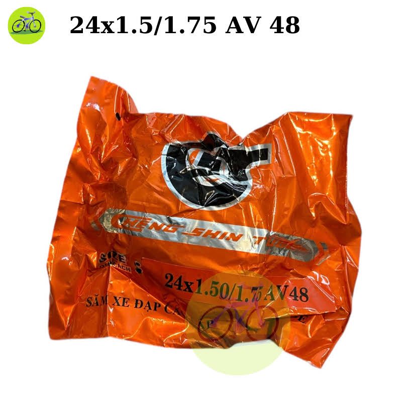 Ruột xe đạp săm CHENGSHIN 26-27x1.3/8 - 20-24-26x1.95/2.125 AV32-48mm van xe máy