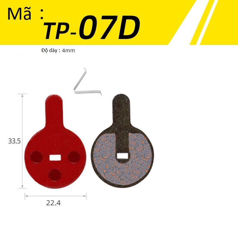 [HCM] Bố thắng đĩa xe đạp các loại, Má phanh đĩa cơ, dầu xe thể thao MTB Touring