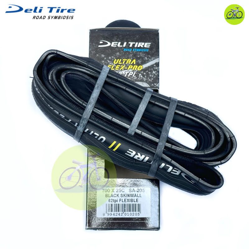 Vỏ lốp gấp xe đạp Deli Tire ULTRA 700x23c 700x25c Full Box