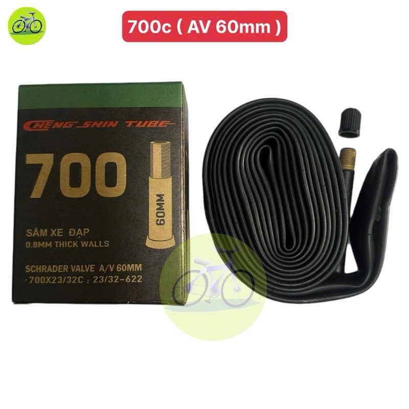 Ruột xe đạp - Săm CHENGSHIN 700x23/32c van 60,80 mm Presta Valve