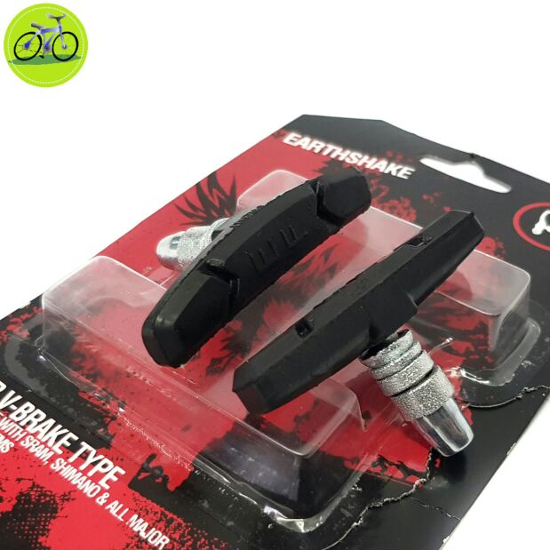 Gôm bố thắng xe đạp, má phanh thể thao SHUANGJIE cao cấp