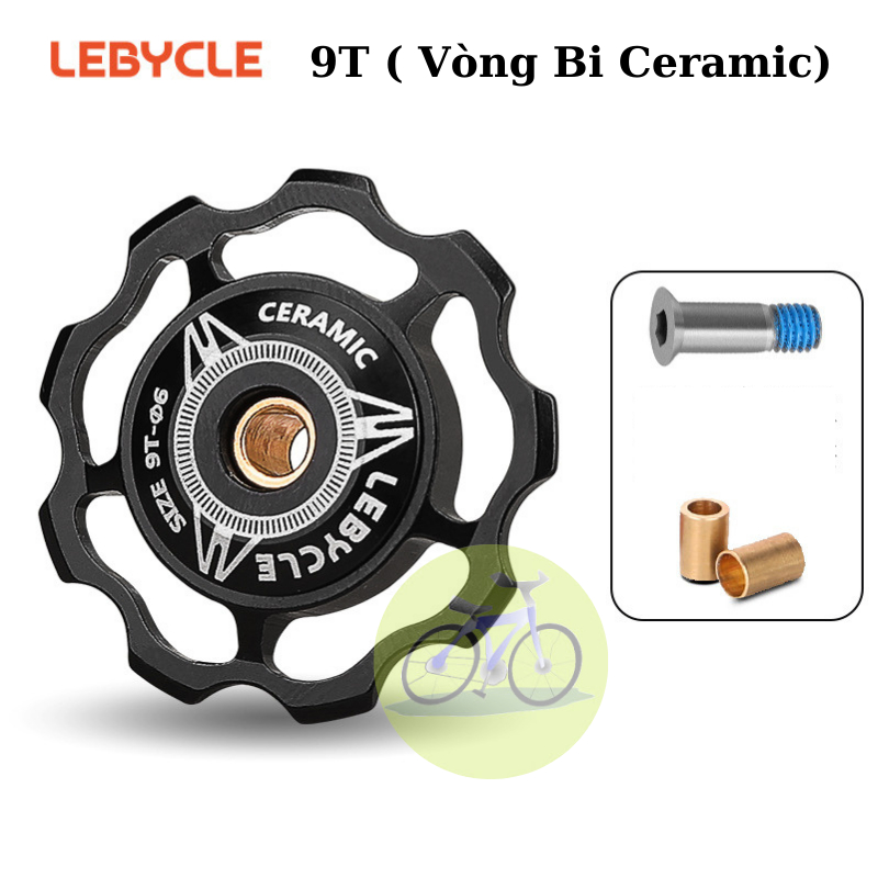 Bánh Đề Bạc Đạn Ceramic Lebycle 9T, 11T, 13T và 15T Cho Xe Đạp
