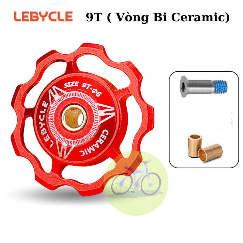 Bánh Đề Bạc Đạn Ceramic Lebycle 9T, 11T, 13T và 15T Cho Xe Đạp