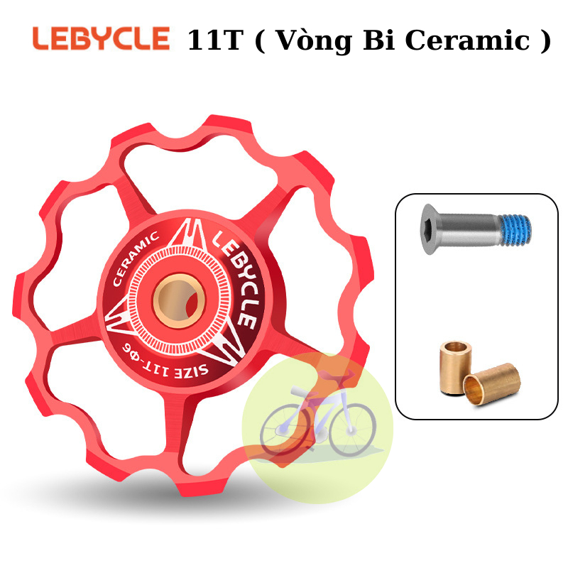 Bánh Đề Bạc Đạn Ceramic Lebycle 9T, 11T, 13T và 15T Cho Xe Đạp