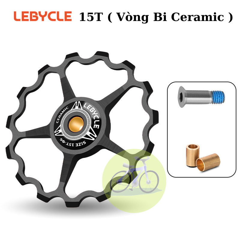 Bánh Đề Bạc Đạn Ceramic Lebycle 9T, 11T, 13T và 15T Cho Xe Đạp