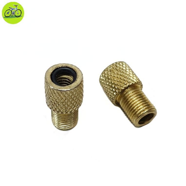 Đầu bơm xe đạp chuyển van nhỏ sang van lớn