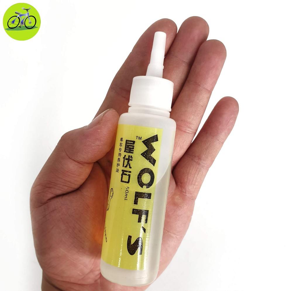 Dầu Tra Sên, Xích, Líp Xe Đạp Wolfs YIQIAO 50 ml