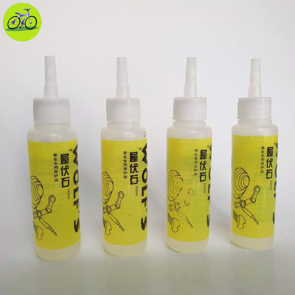 Dầu Tra Sên, Xích, Líp Xe Đạp Wolfs YIQIAO 50 ml