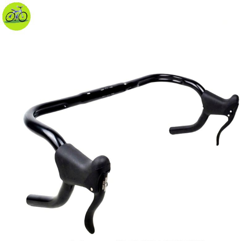 Tay phanh thắng nhôm xe đạp cuộc cổ cong, Sừng dê