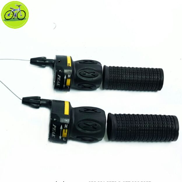 Cặp tay đề vặn xe đạp thể thao 3x7