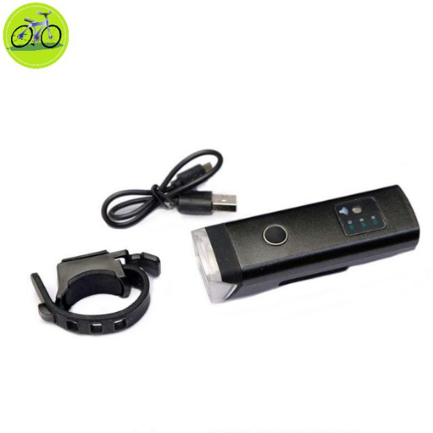 Đèn trước xe đạp siêu sáng cảm biến thông minh sạc Usb