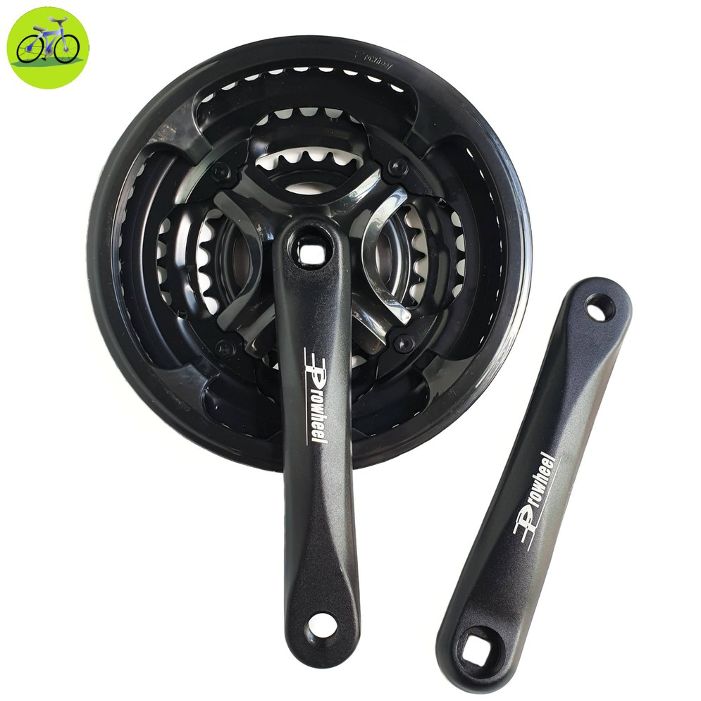 Đùi Dĩa Nhôm Xe Đạp 3 tầng MTB Prowheel 42T/48T