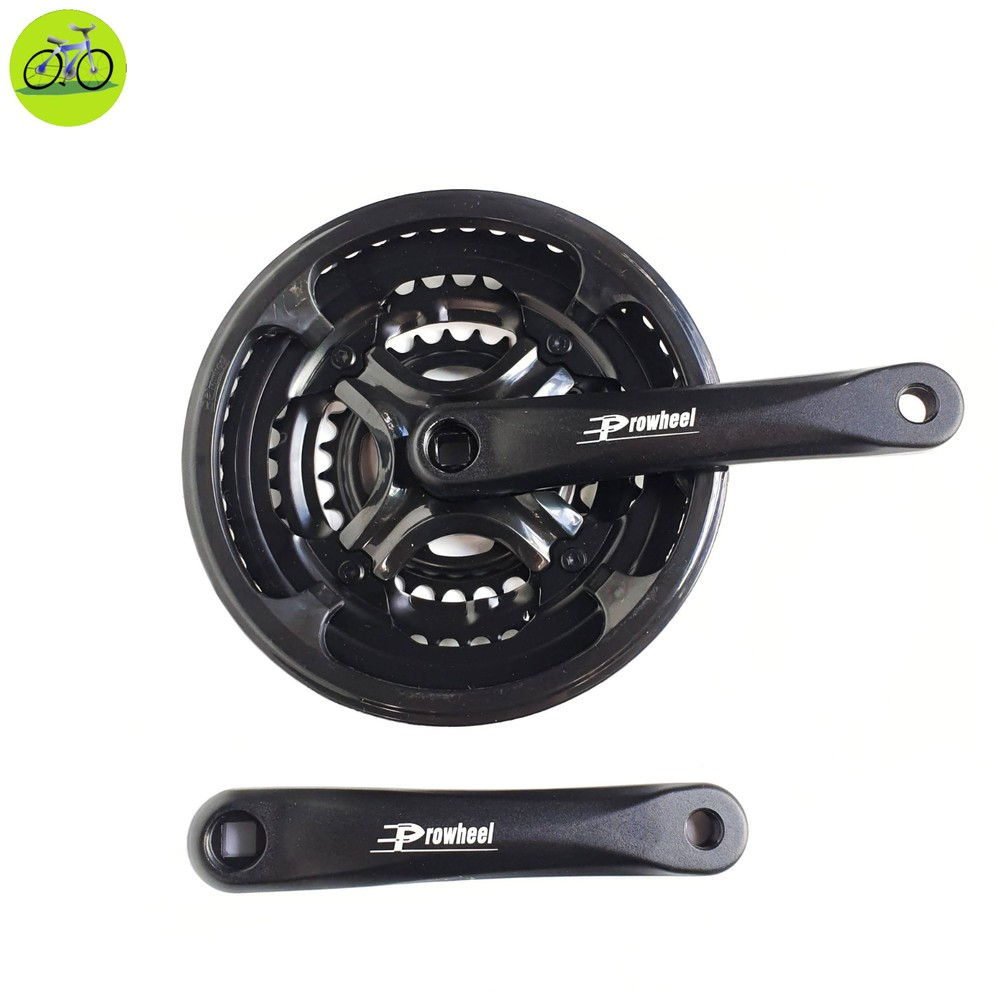 Đùi Dĩa Nhôm Xe Đạp 3 tầng MTB Prowheel 42T/48T