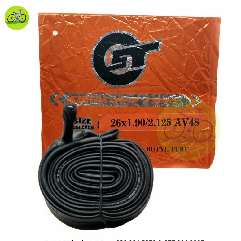 Ruột xe đạp săm CHENGSHIN 26-27x1.3/8 - 20-24-26x1.95/2.125 AV32-48mm van xe máy