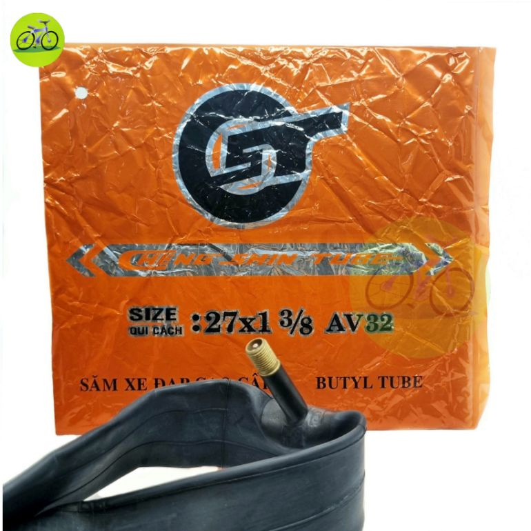 Ruột xe đạp săm CHENGSHIN 26-27x1.3/8 - 20-24-26x1.95/2.125 AV32-48mm van xe máy