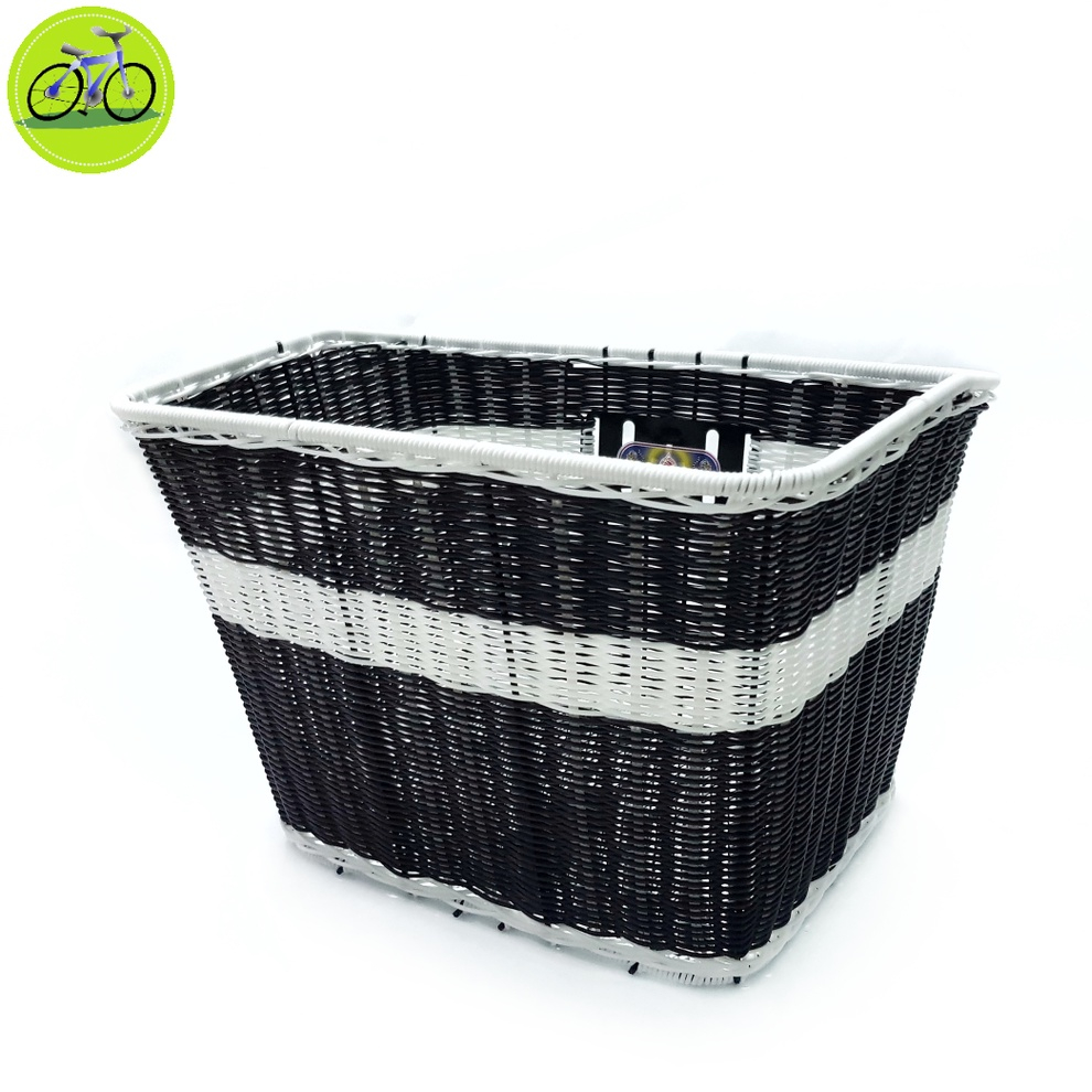 Rổ xe đạp mây, giỏ làm từ mây tổng hợp rất bền đẹp
