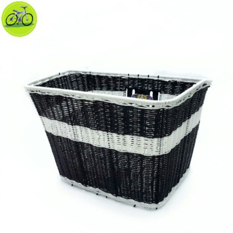 Rổ xe đạp mây, giỏ làm từ mây tổng hợp rất bền đẹp