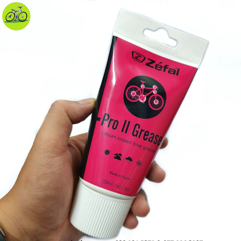Mỡ Bò Chịu Nhiệt Bôi Trơn Trắng Zéfal Pro II Greas 150ml