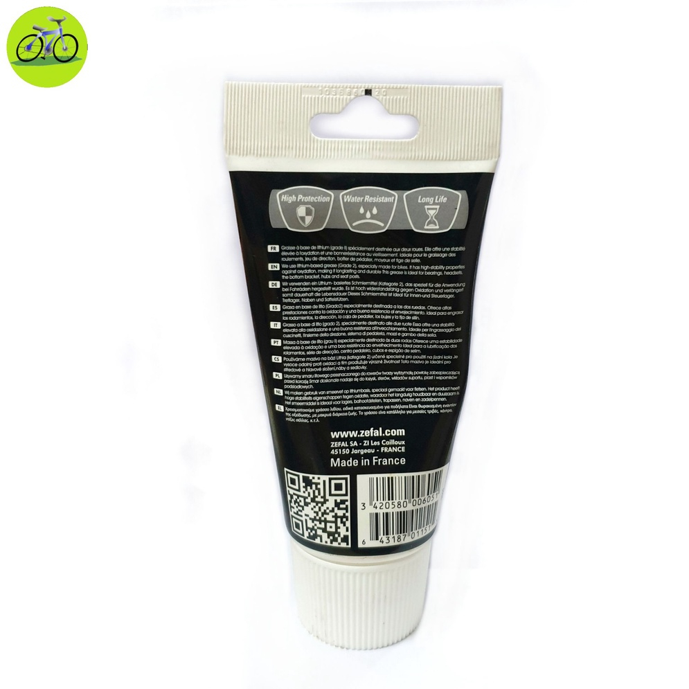 Mỡ Bò Chịu Nhiệt Bôi Trơn Trắng Zéfal Pro II Greas 150ml