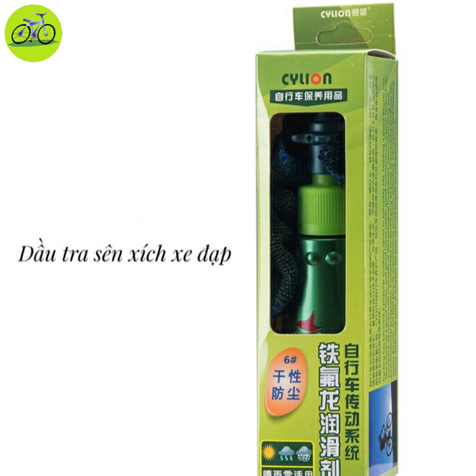 [HCM] Dầu tra sên xích xe đạp xe máy bôi trơn bộ phận chuyển động Cylion Super 60ml