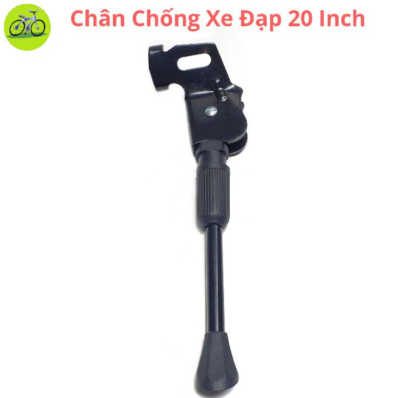 Chân chống xe đạp Nhỏ Bánh 20 inch đen siêu chắc bền