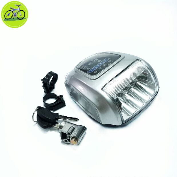 Bộ Đầu Đèn Xe Đạp Xe Máy Điện 48V