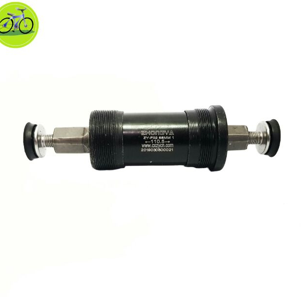 Trục giữa bạc đạn xe đạp cốt vuông 110.5 - 122.5mm