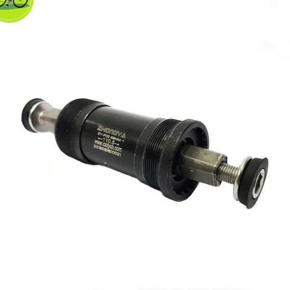 Trục giữa bạc đạn xe đạp cốt vuông 110.5 - 122.5mm