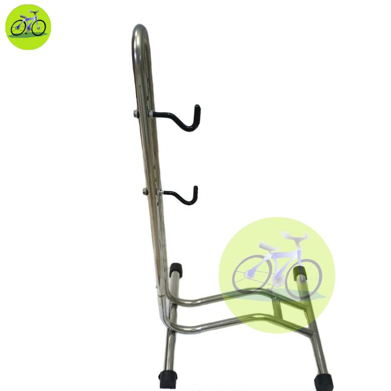 Chân chống inox xe đạp dựng chữ L