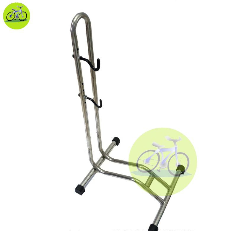 Chân chống inox xe đạp dựng chữ L