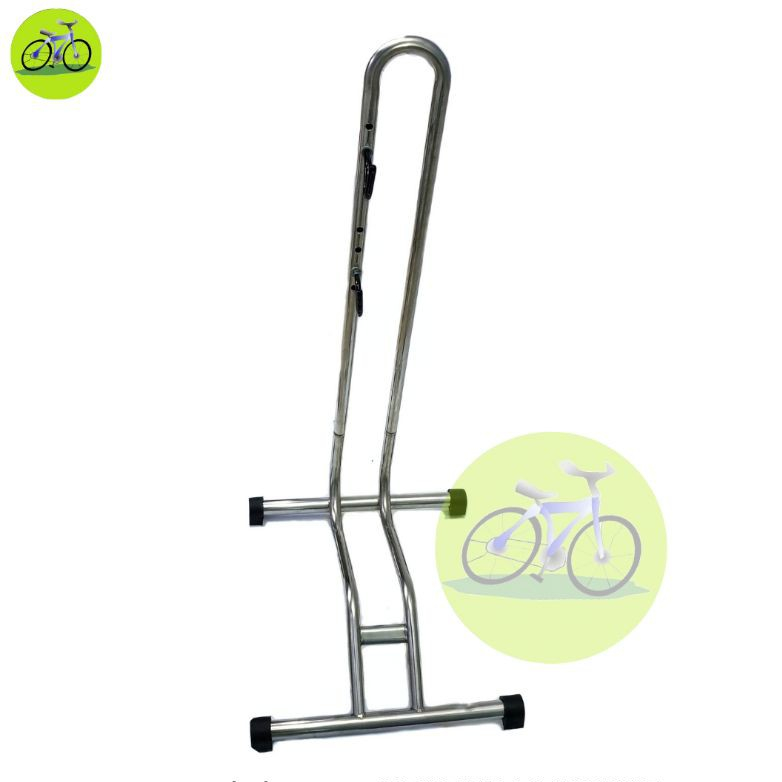 Chân chống inox xe đạp dựng chữ L