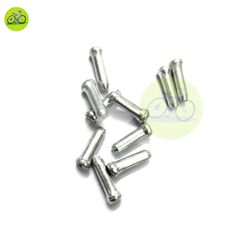 Đầu chặn dây thắng dây đề xe đạp chì bấm đầu cáp gọng mặt trăng càng thắng V