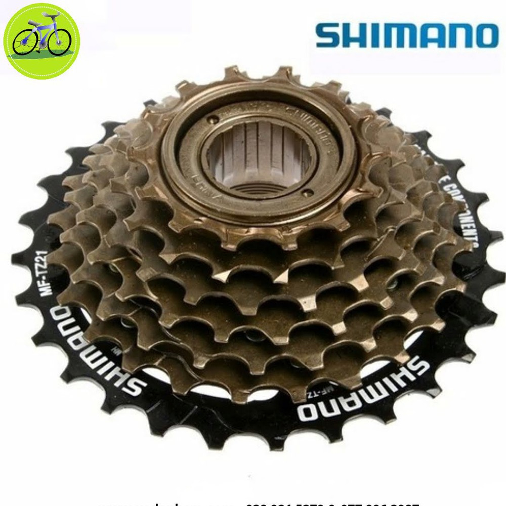 Líp vặn xe đạp thể thao 7 tầng Shimano