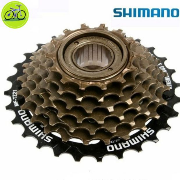 [HCM] Líp 6 7 tầng Shimano MF TZ500- 6 / 7 vặn 14T - 28T / 34T cho xe đạp