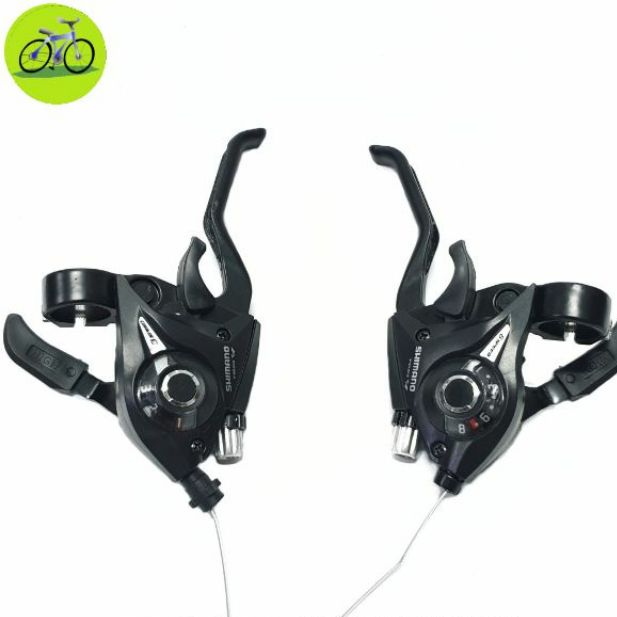 Tay đề bấm xả xe đạp Shimano ST-EF51 3x8 Speed