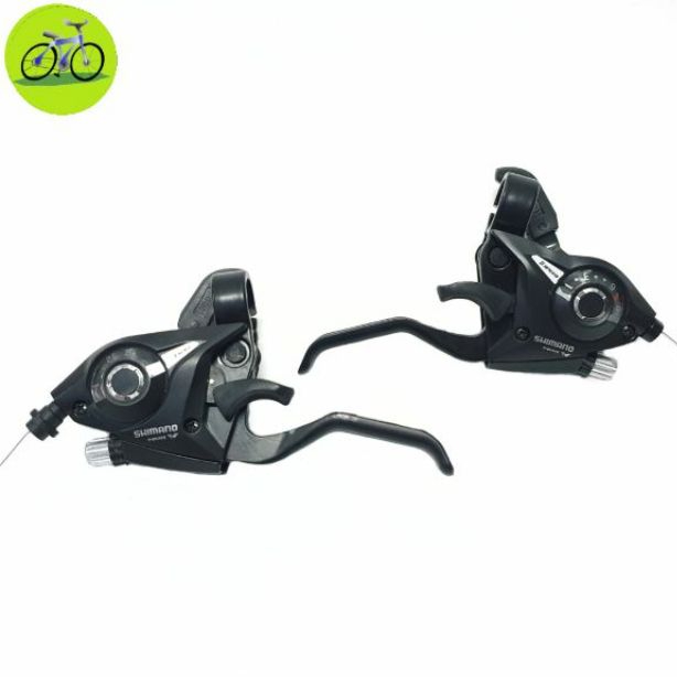 Tay đề bấm xả xe đạp Shimano ST-EF51 3x8 Speed
