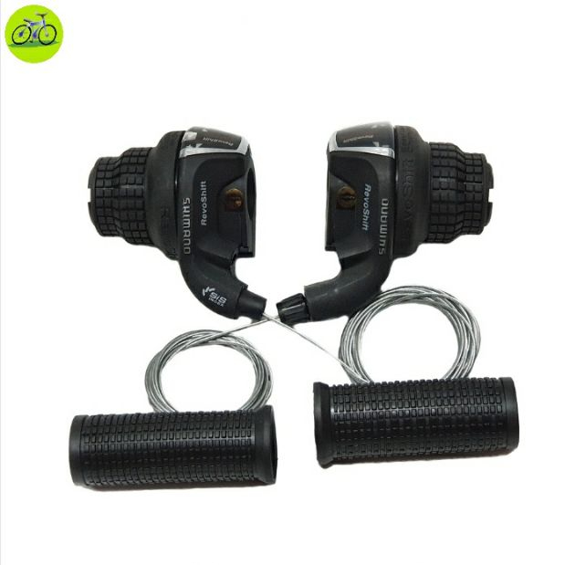 Cặp tay đề xe đạp vặn Shimano RS35 3x7 speed SL - RS35