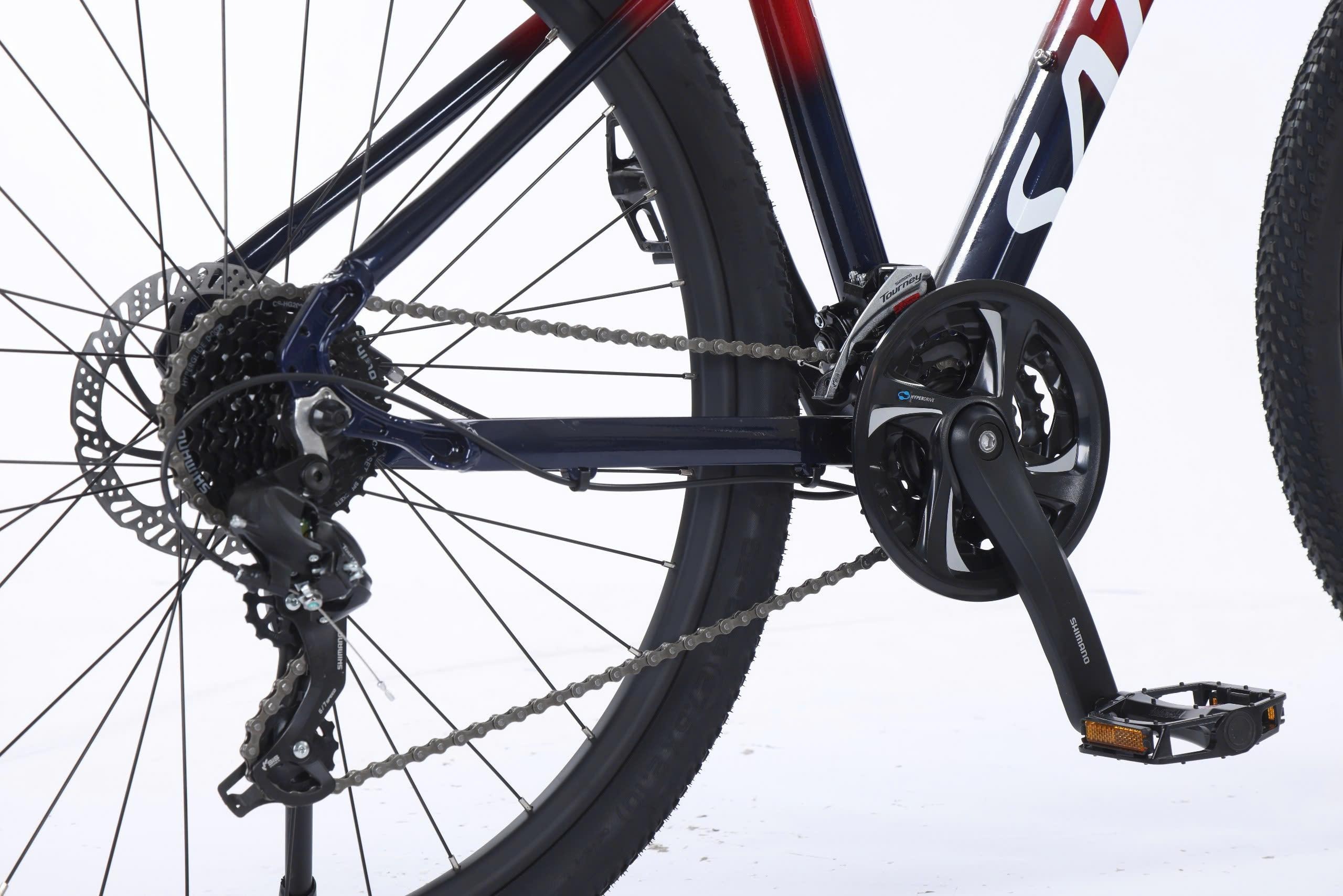 SATAKO SINOVA 2025 – Xe Đạp Địa Hình MTB 27.5 Inch, Khung Nhôm 6061, Shimano 24 Tốc Độ, Phanh Dầu MT200