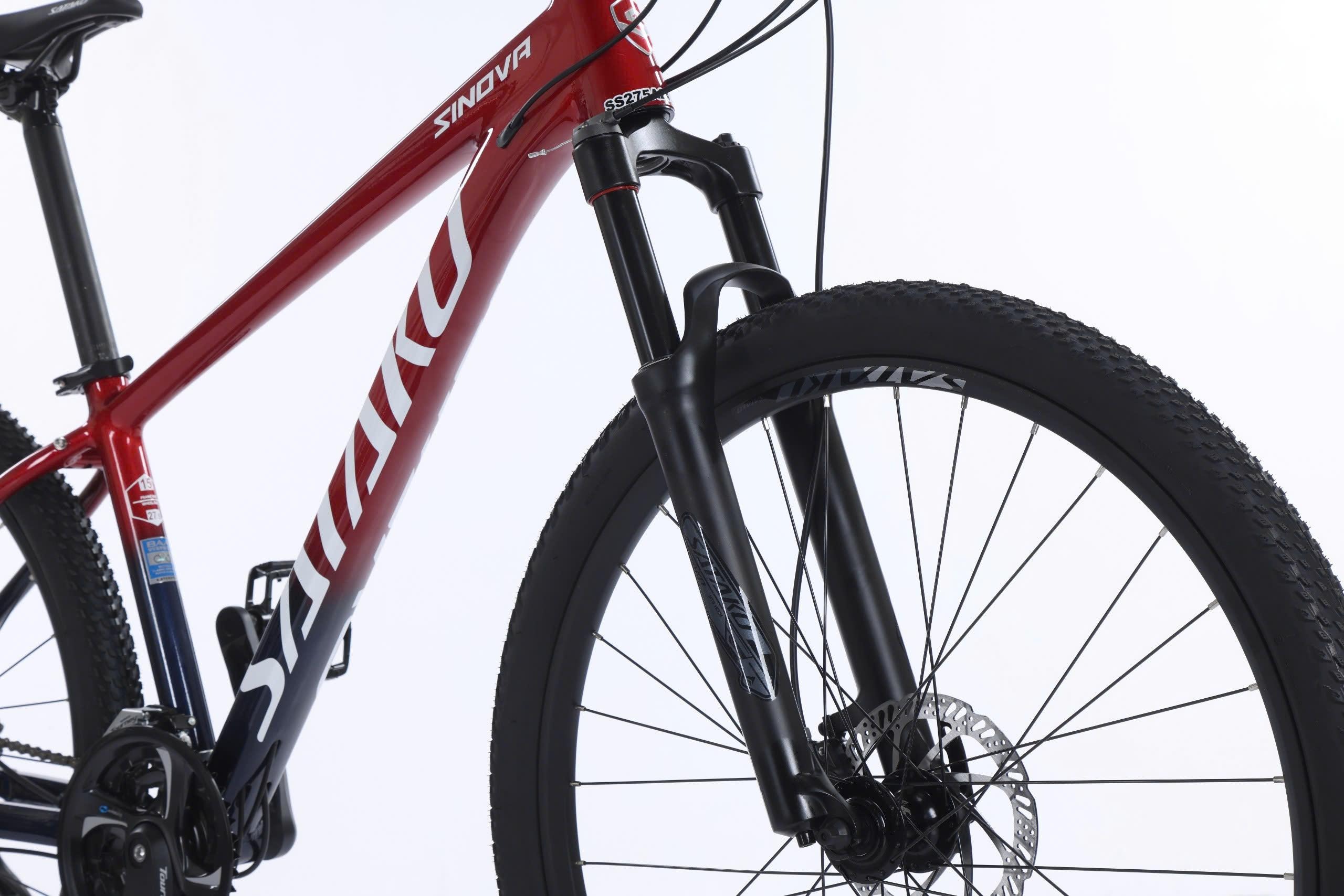 SATAKO SINOVA 2025 – Xe Đạp Địa Hình MTB 27.5 Inch, Khung Nhôm 6061, Shimano 24 Tốc Độ, Phanh Dầu MT200