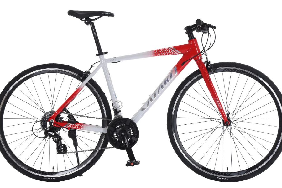 SATAKO CROWN – Xe Đạp Đường Phố Touring 700C, Shimano 24 Tốc Độ, Khung Nhôm 6061