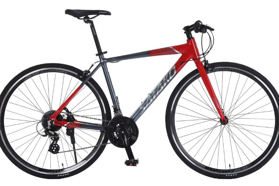 SATAKO CROWN – Xe Đạp Đường Phố Touring 700C, Shimano 24 Tốc Độ, Khung Nhôm 6061