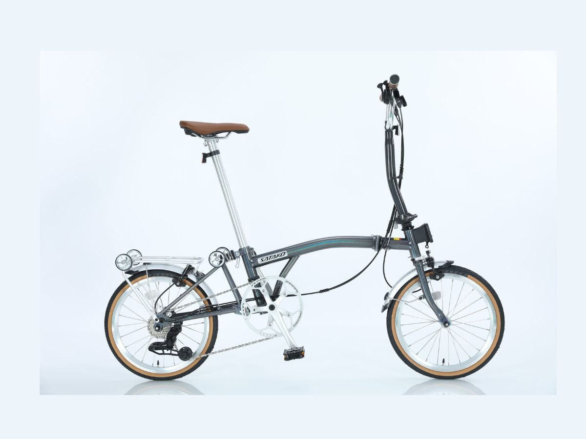 Xe Đạp Gấp SATAKO FRADO, Gấp 3 Khúc, Tiện Lợi Di Chuyển