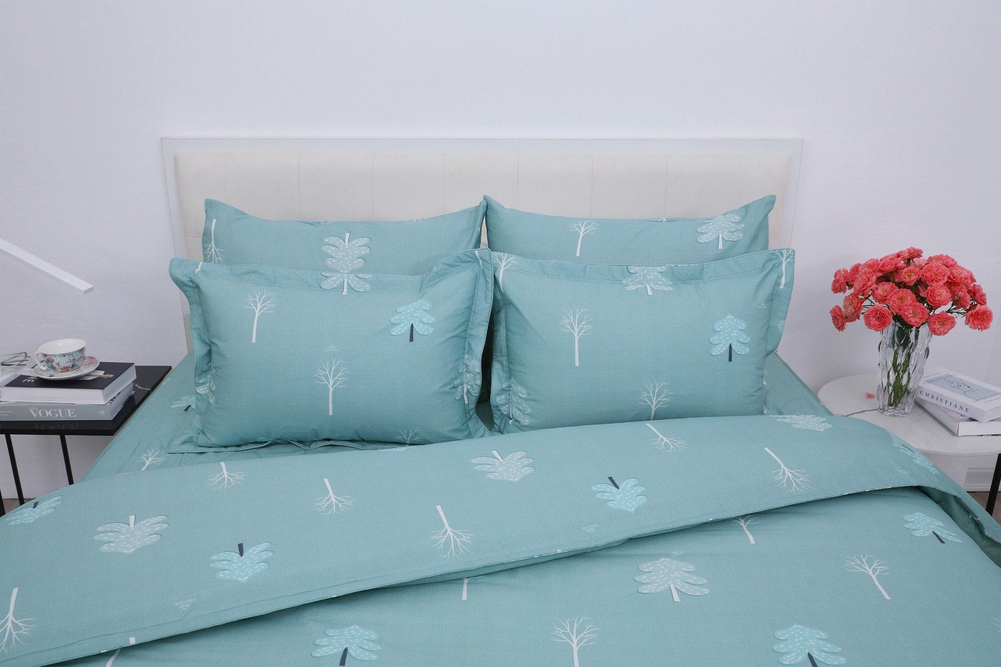 Bộ chăn ga gối cotton SH_BC25 114