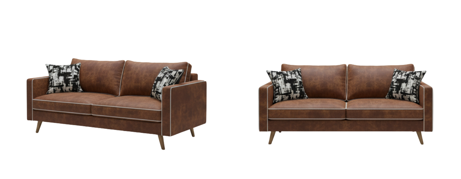 Mẫu SF2514 - Tuxedo Sofa, phong cách Bắc Âu hiện đại