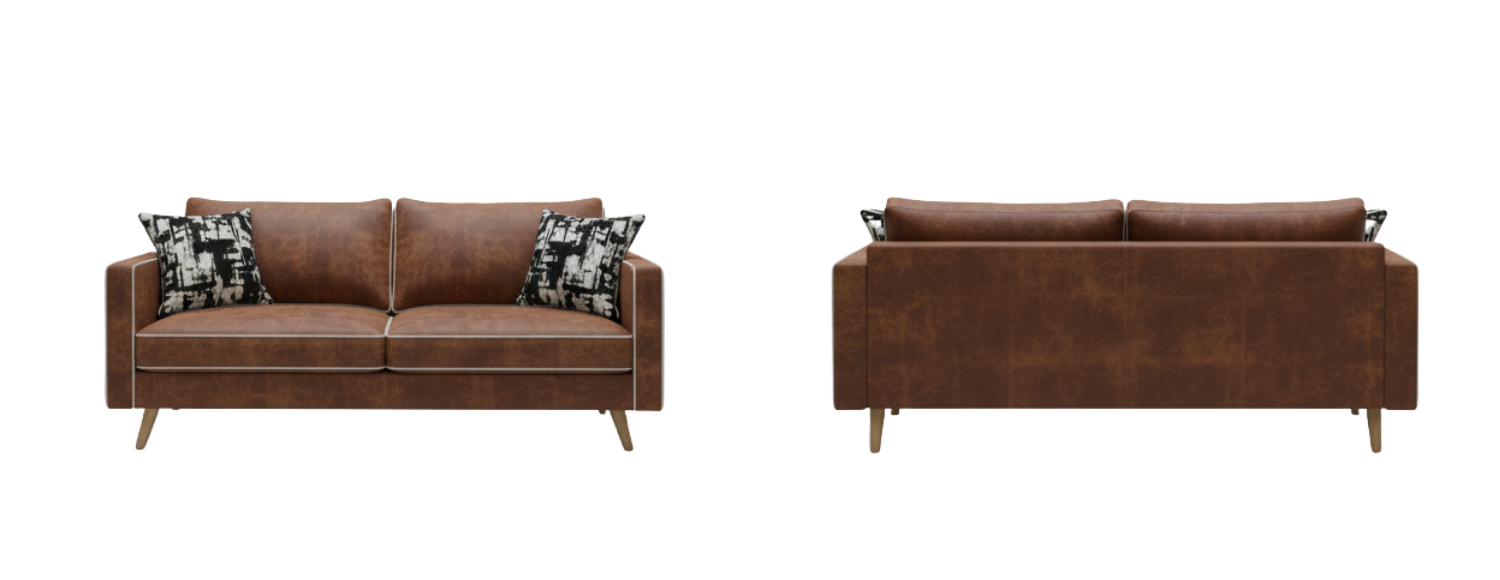 Mẫu SF2514 - Tuxedo Sofa, phong cách Bắc Âu hiện đại