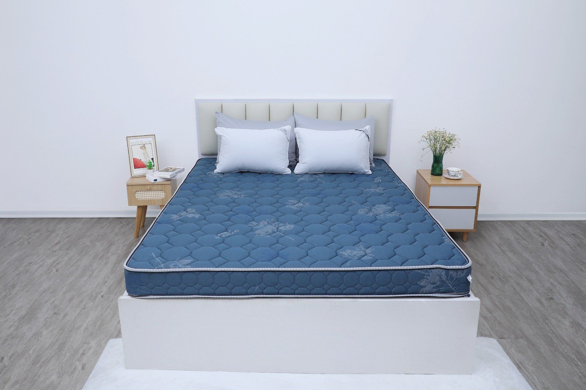 Đệm cứng bông tinh khiết mix foam TH3 SH_DF25 304