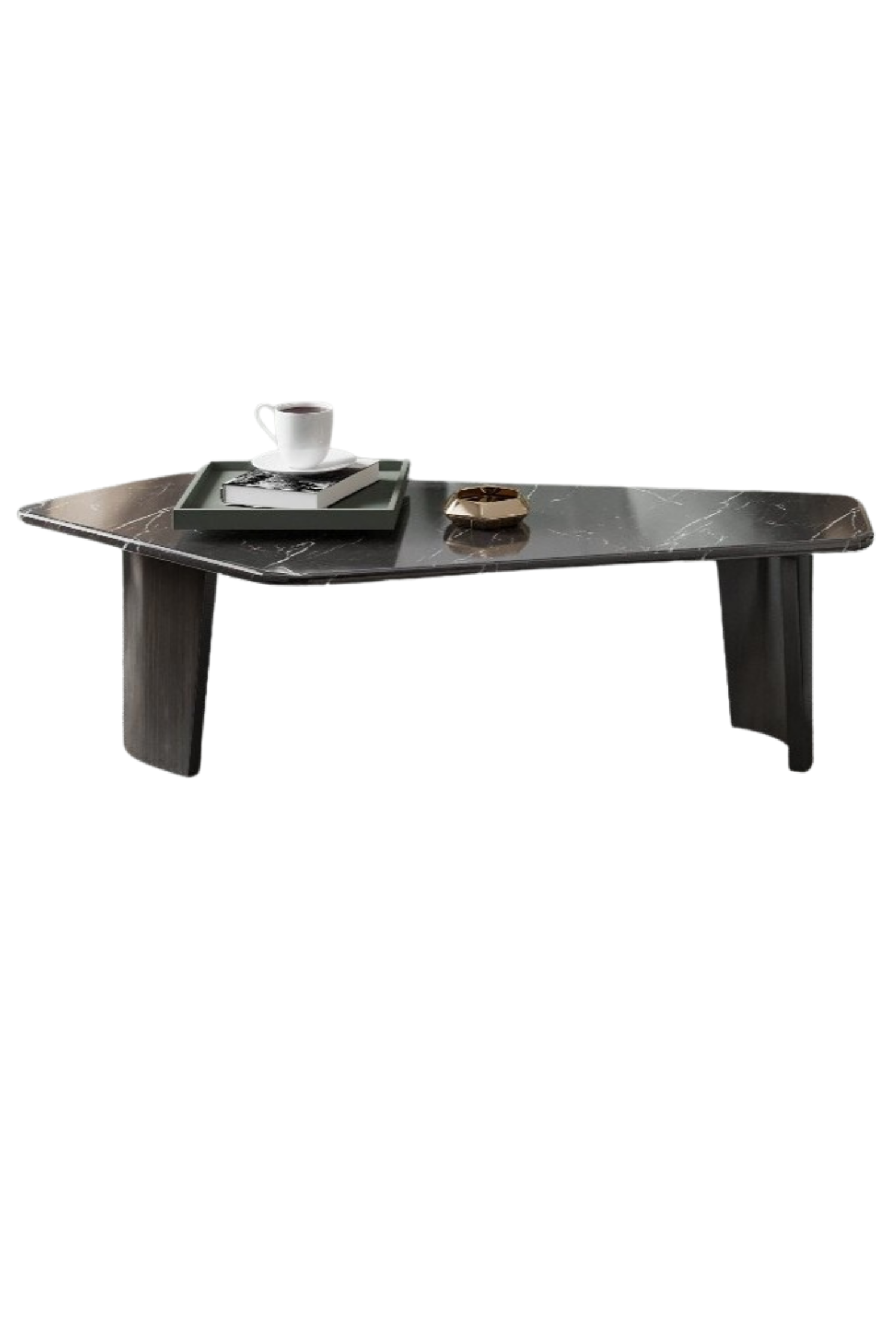 BT-08 Bàn trà đá marble đen