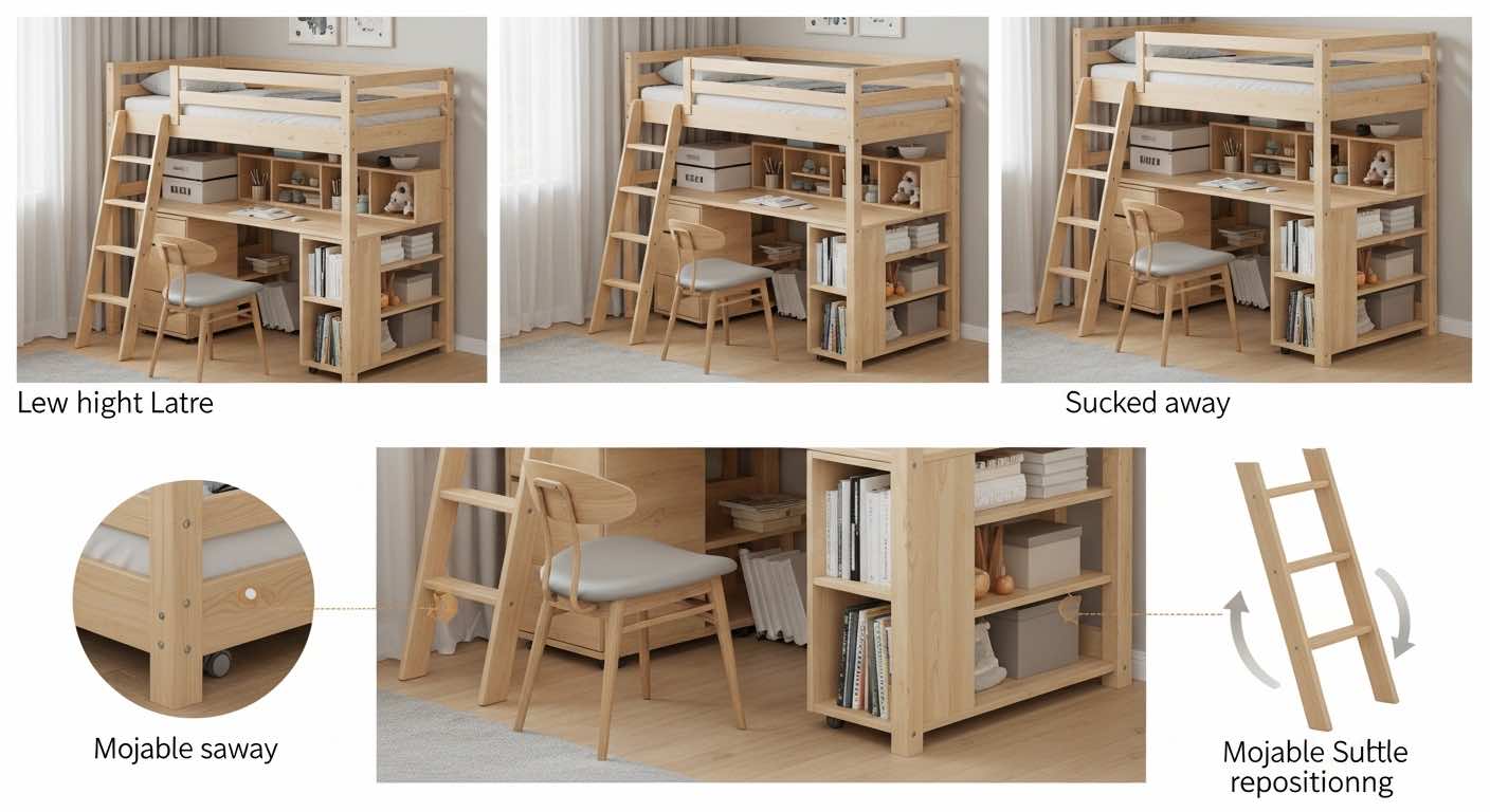 TM-04 Giường gác xép Kaizen Sleep 2