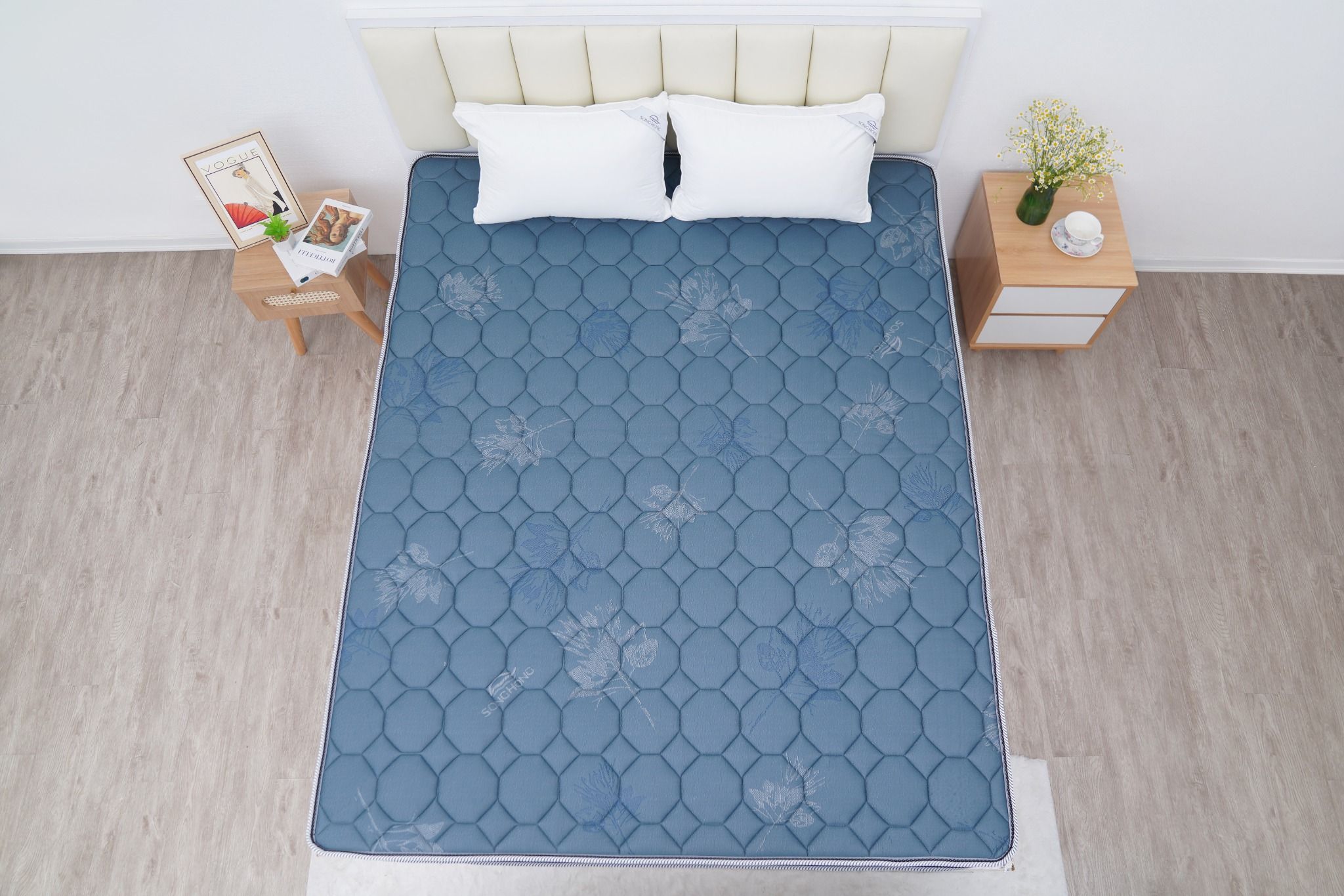 Đệm cứng bông tinh khiết mix foam TH3 SH_DF25 304