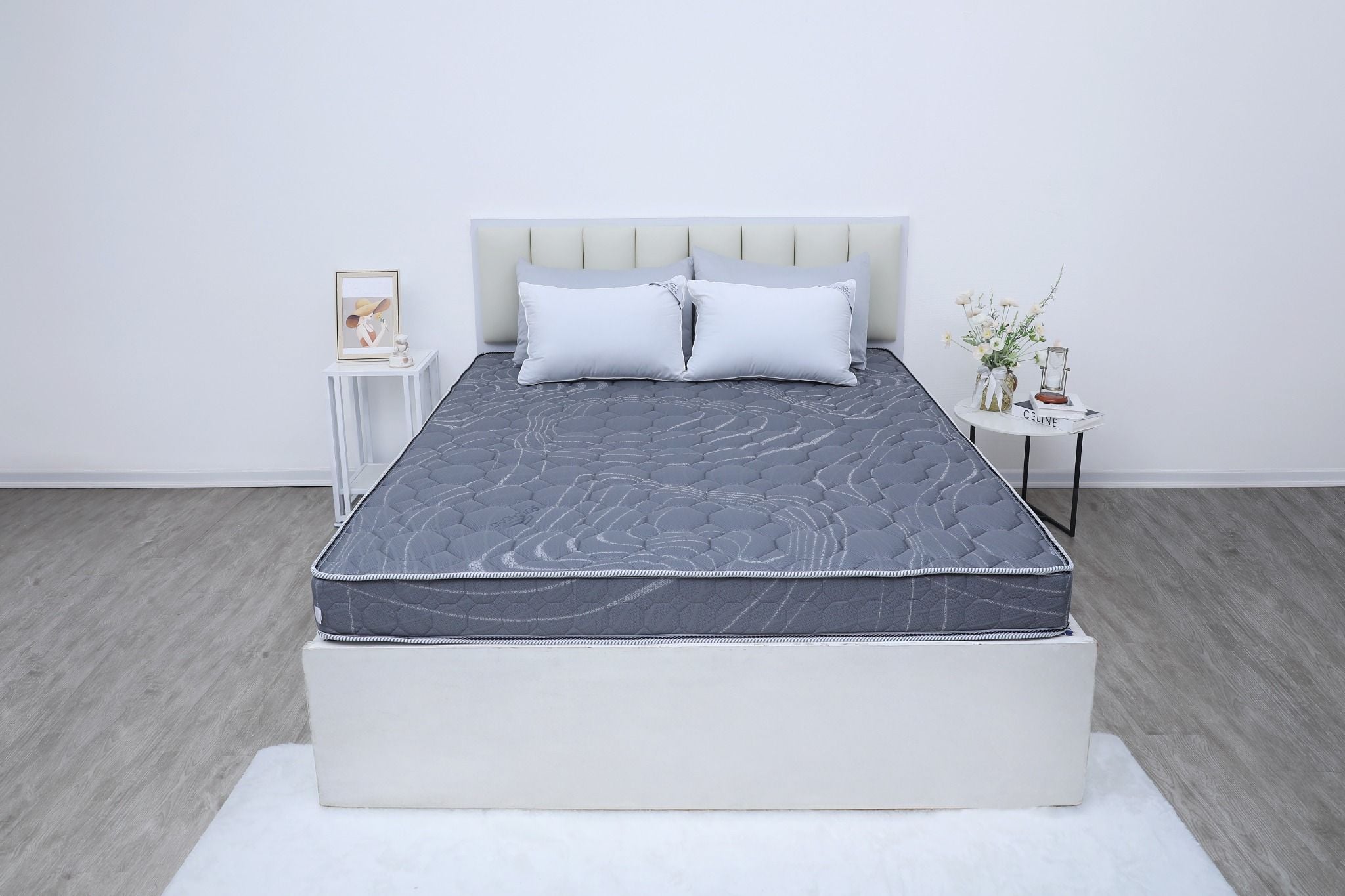 Đệm cứng bông ép tinh khiết mix foam TH3 SH_DF25 302